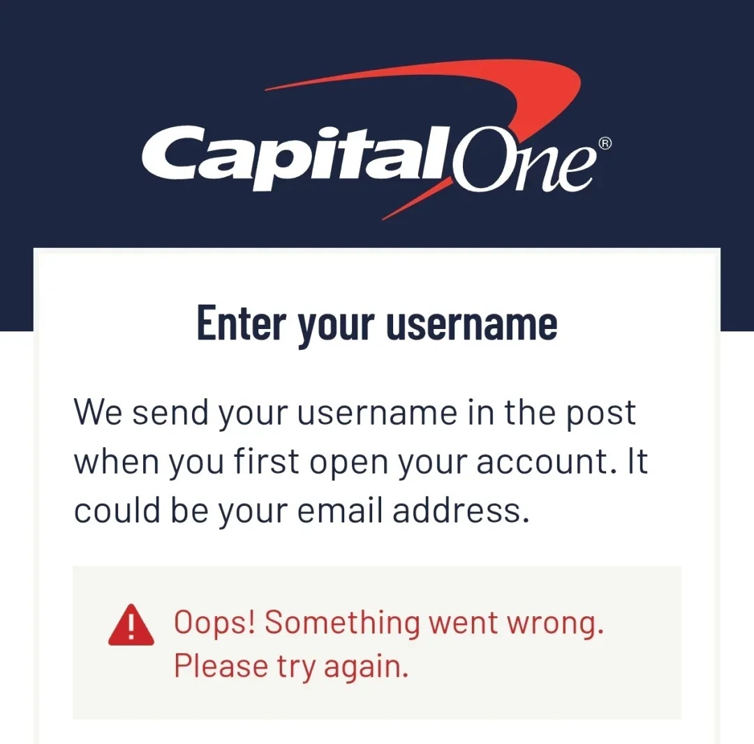 英国云居民 | capital one uk注册显示服务有问题
